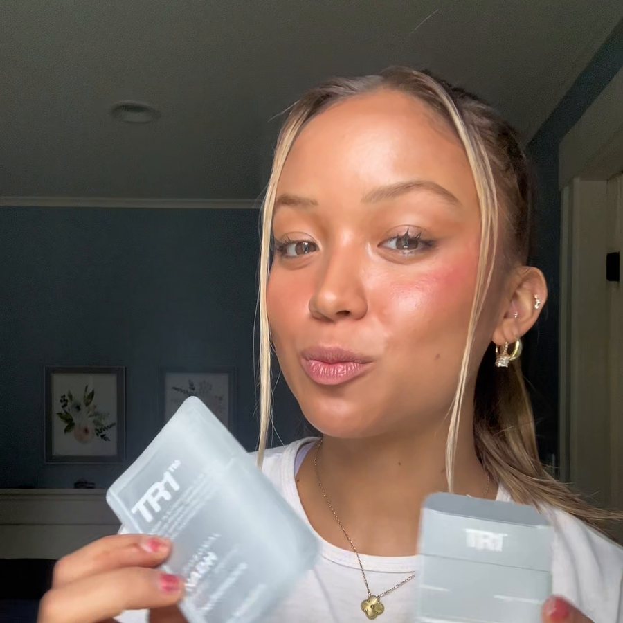 Julia with TR1 sachets